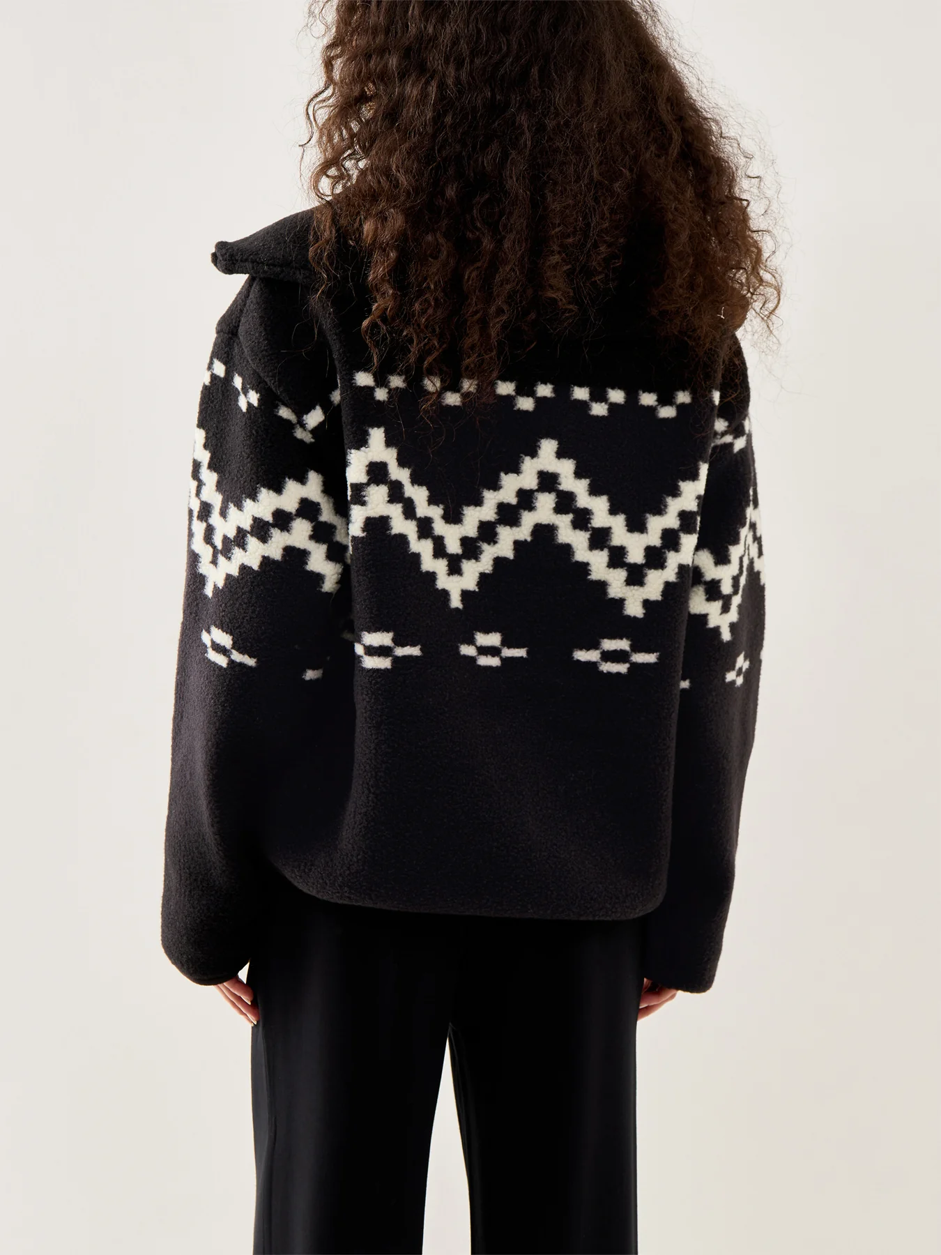 Dayna Half Zip Fleece Black - Image 5