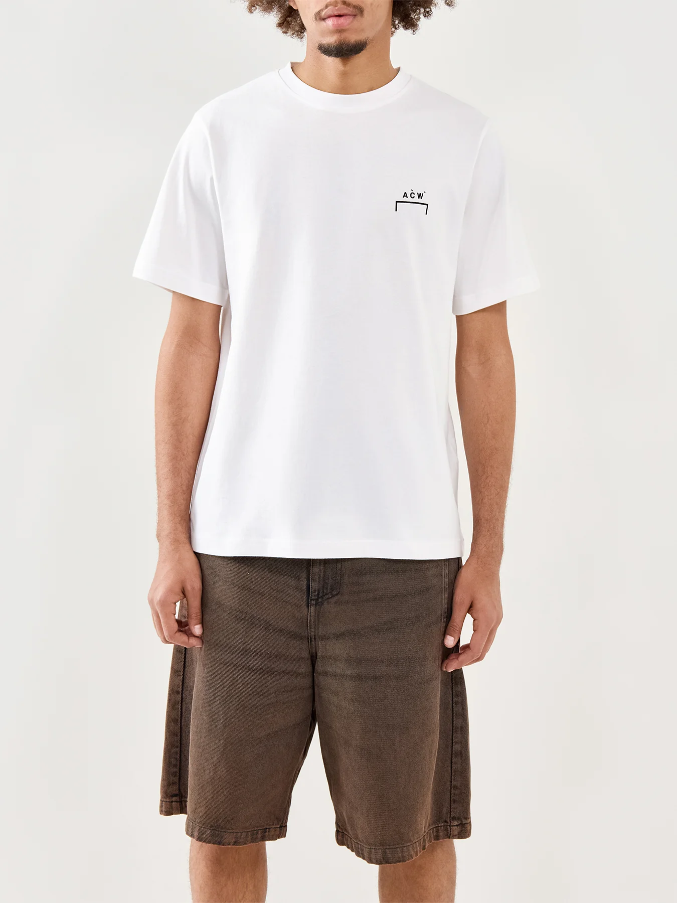 Logo Cotton T-Shirt White - Image 4