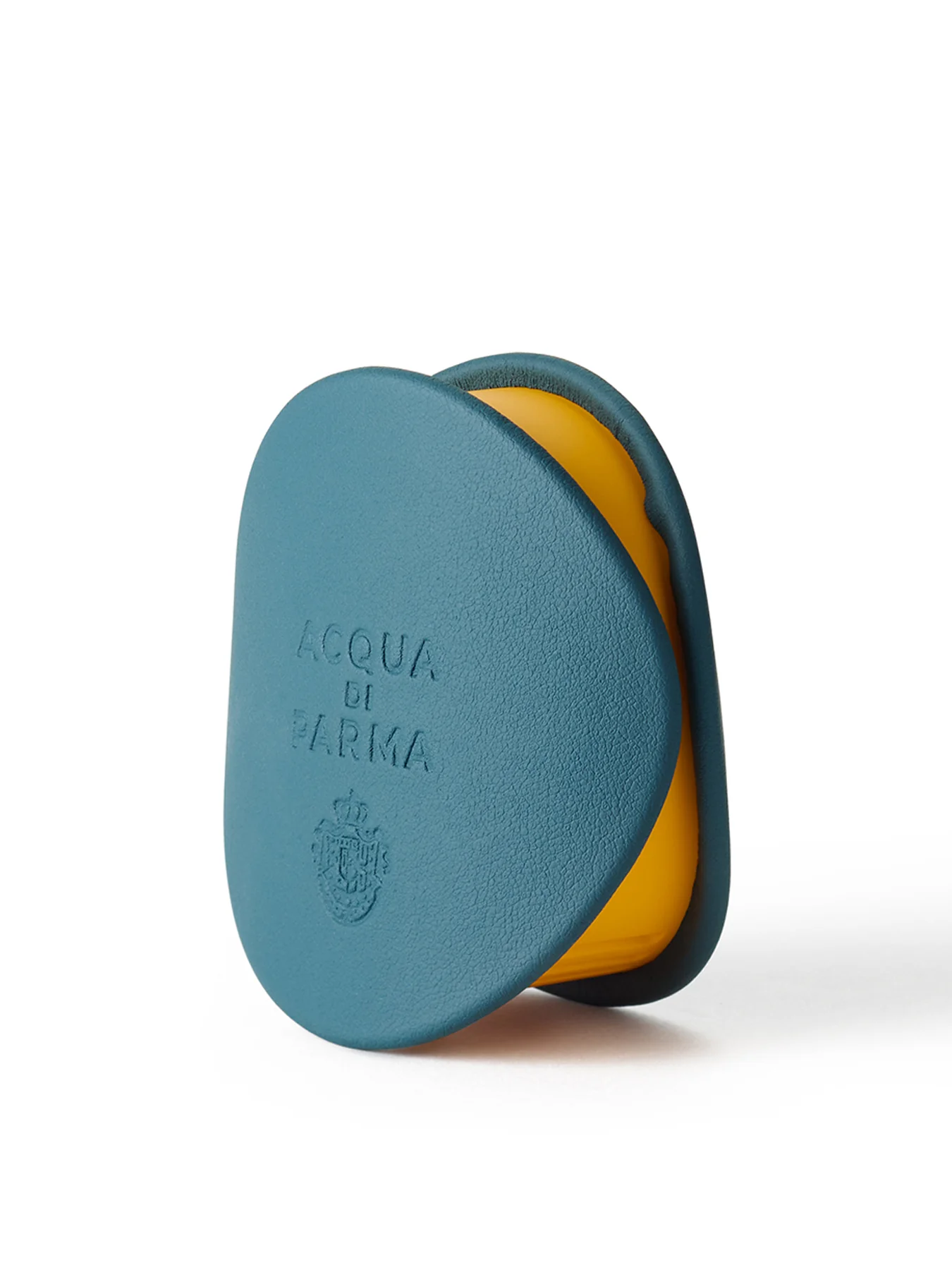 Car Diffuser Calfskin Teal With Yellow Case - Image 2