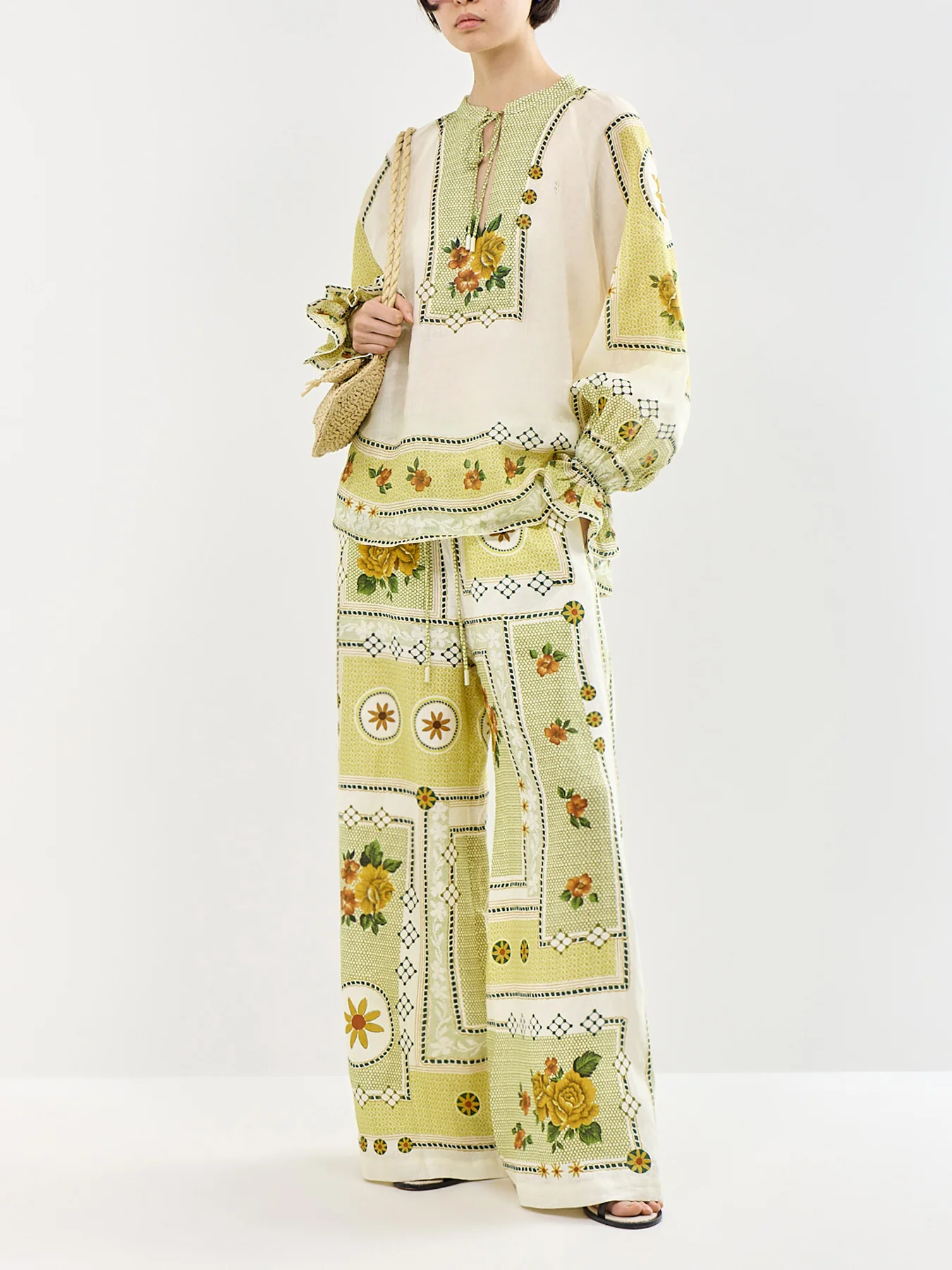 Dixie Blouse Green - Image 2