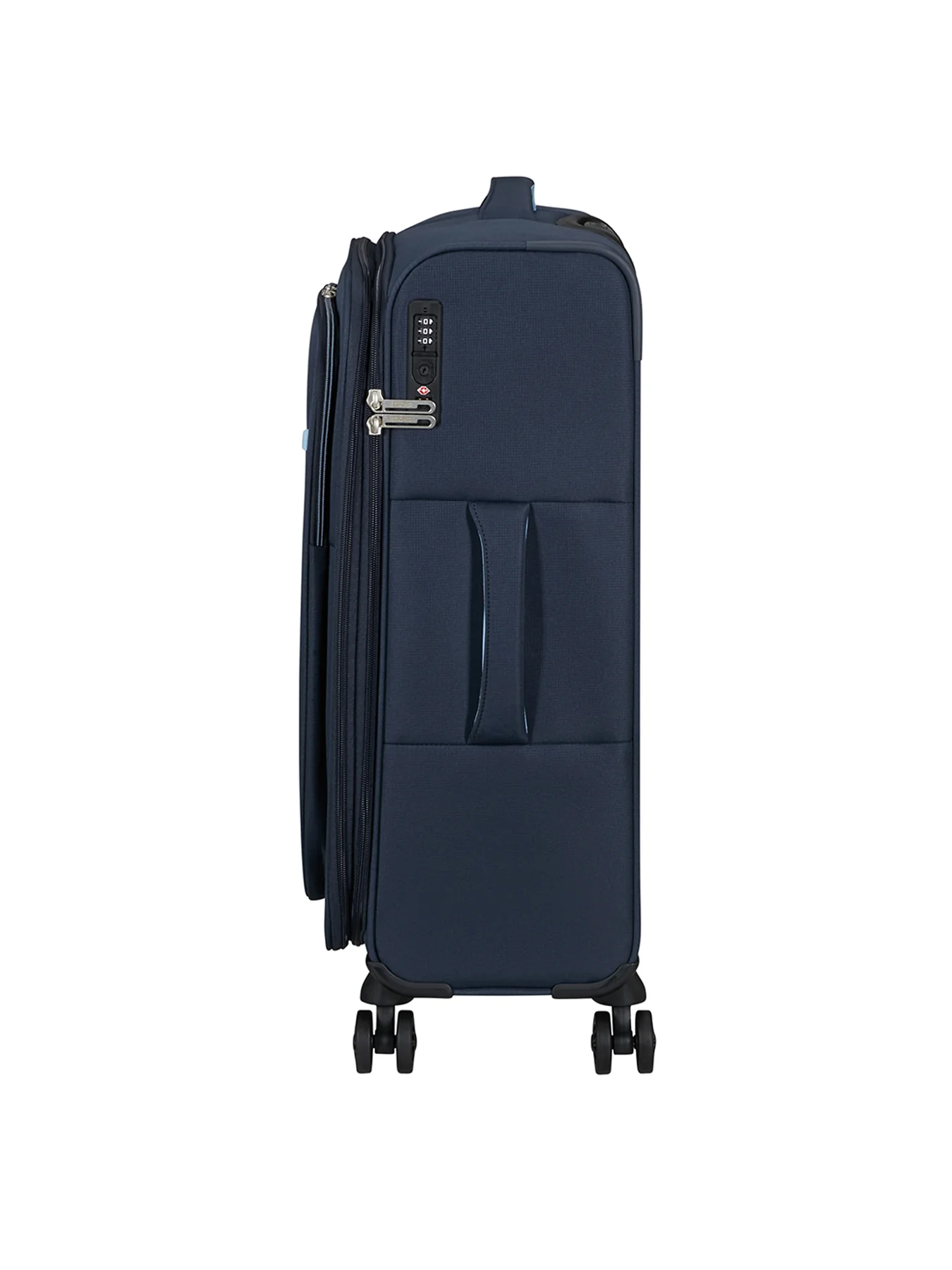Cloudrider Medium Expandable Spinner Suitcase 49cm Sky Navy - Image 4