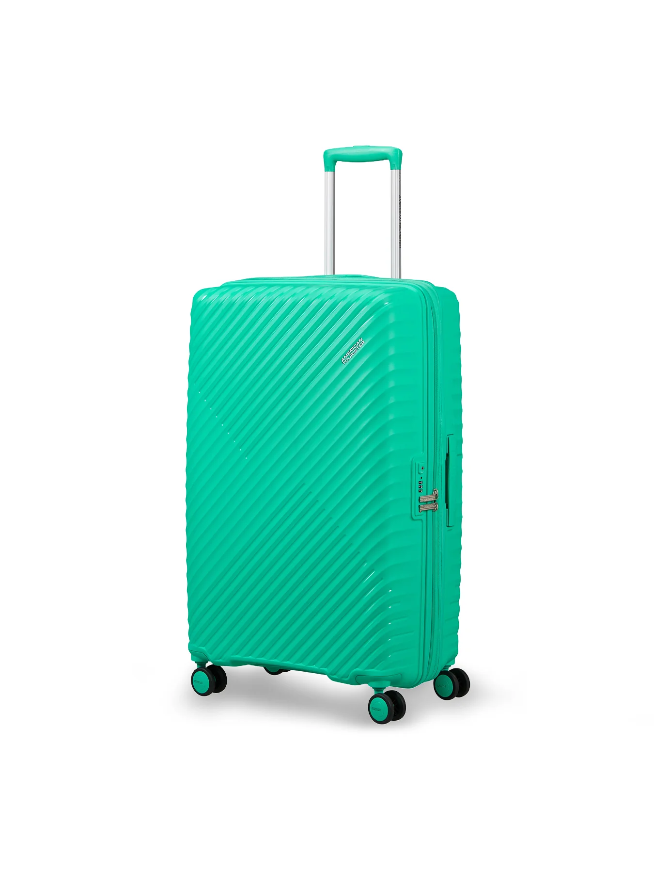 Diablast 78cm Expandable Spinner Suitcase Cyber Aqua - Image 4