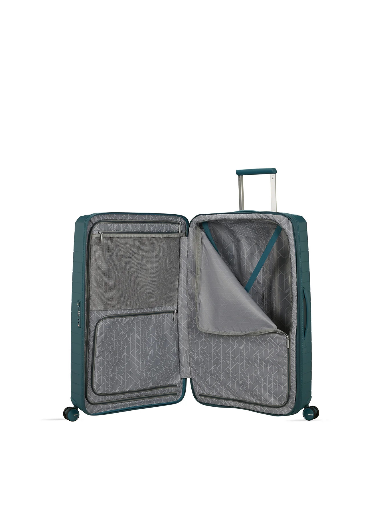 Large Spinner Suitcase Totally Teal 78cm - Image 2