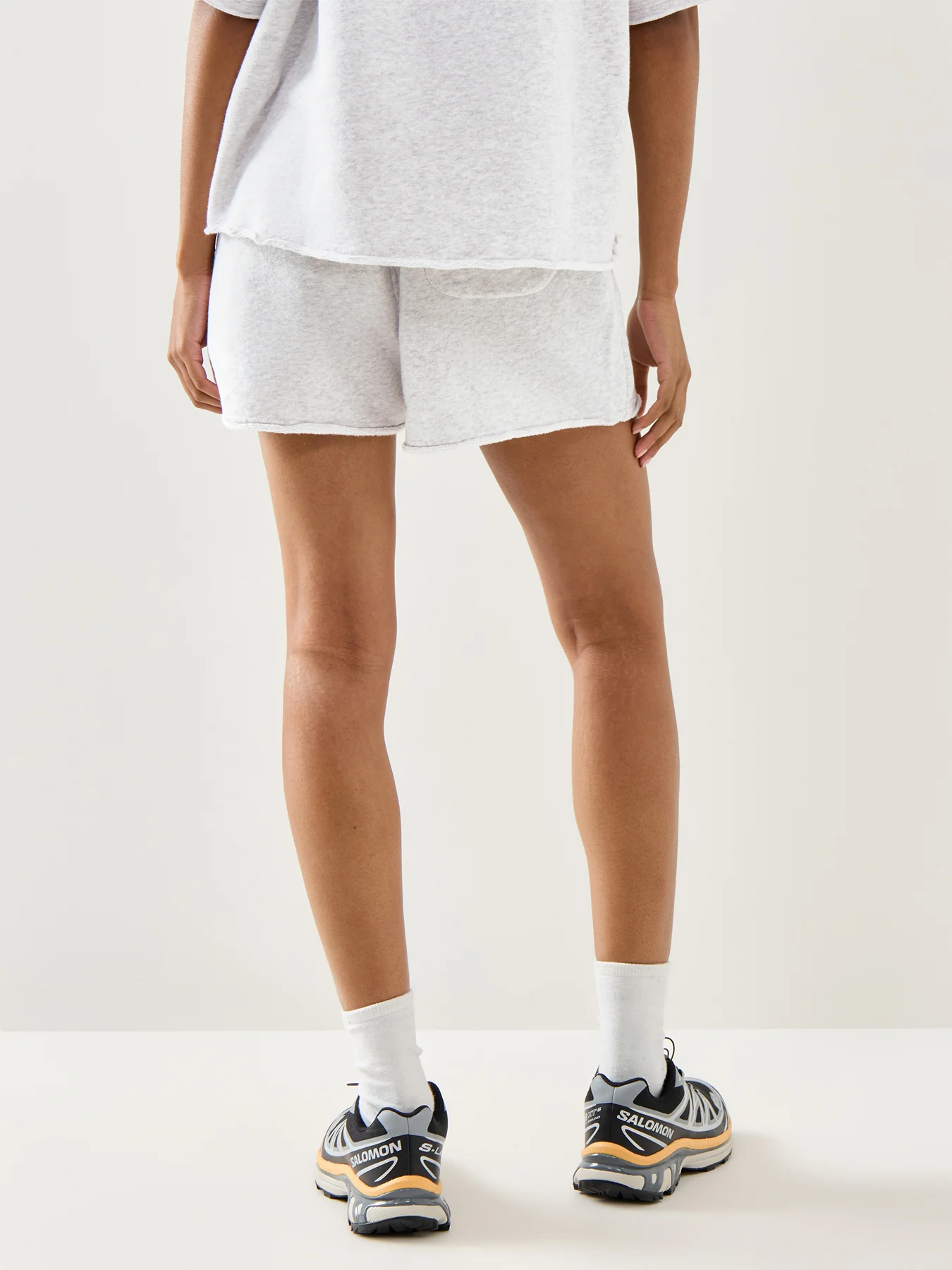 Atubay Cotton Shorts White - Image 5