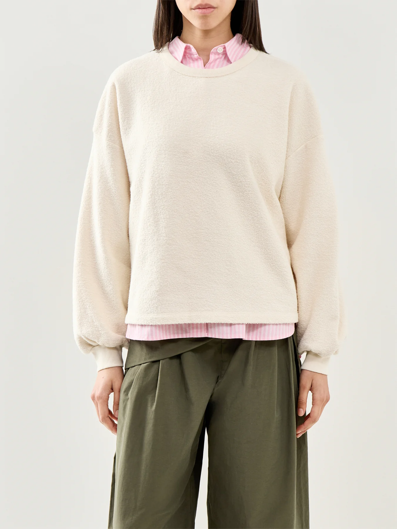 Boby Sweatshirt Cream - Image 4