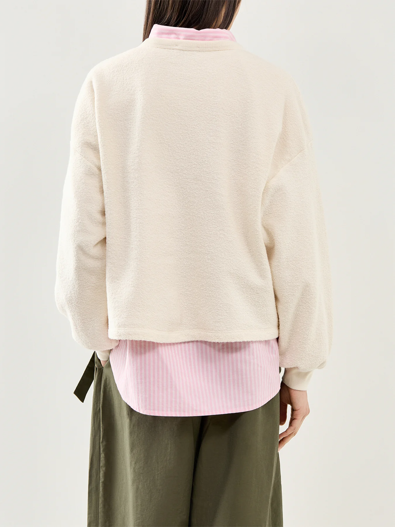 Boby Sweatshirt Cream - Image 5