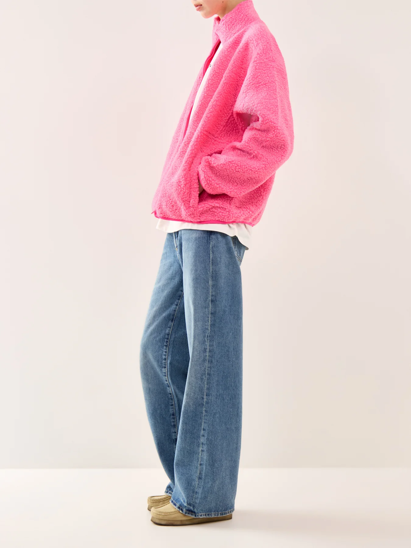 Hoktown Wool Jacket Pink - Image 2