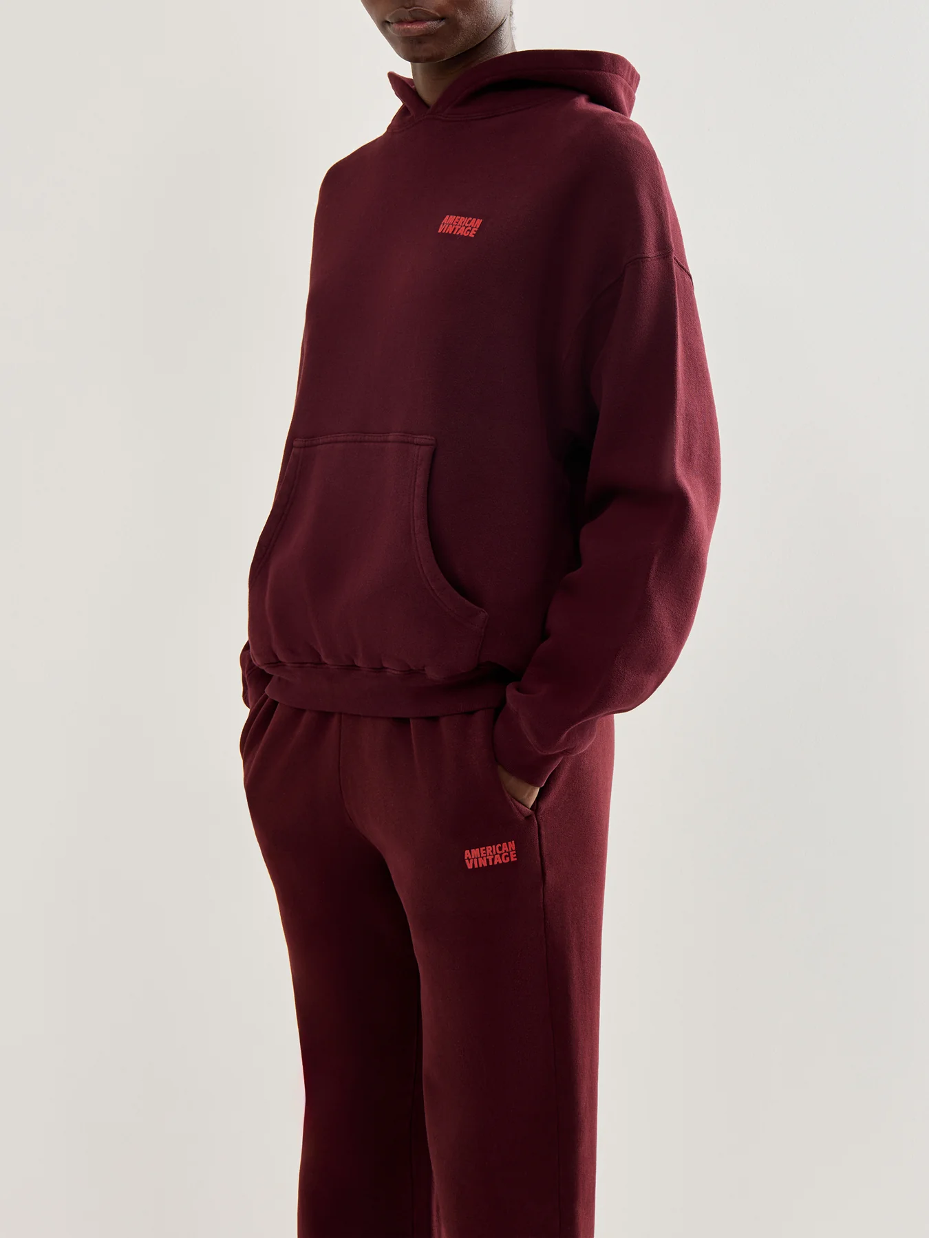 Izubird Cotton Hoodie Pink - Image 4