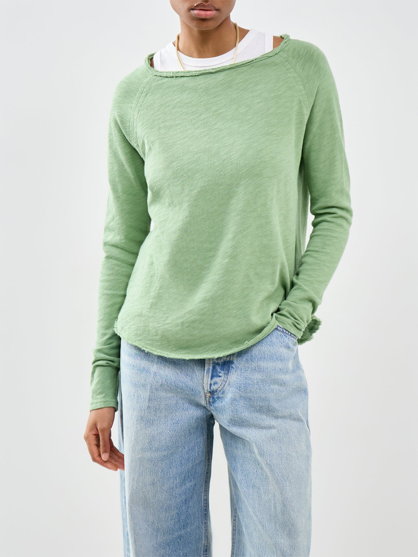 Sonoma Long Sleeve T-Shirt Green - Image 4