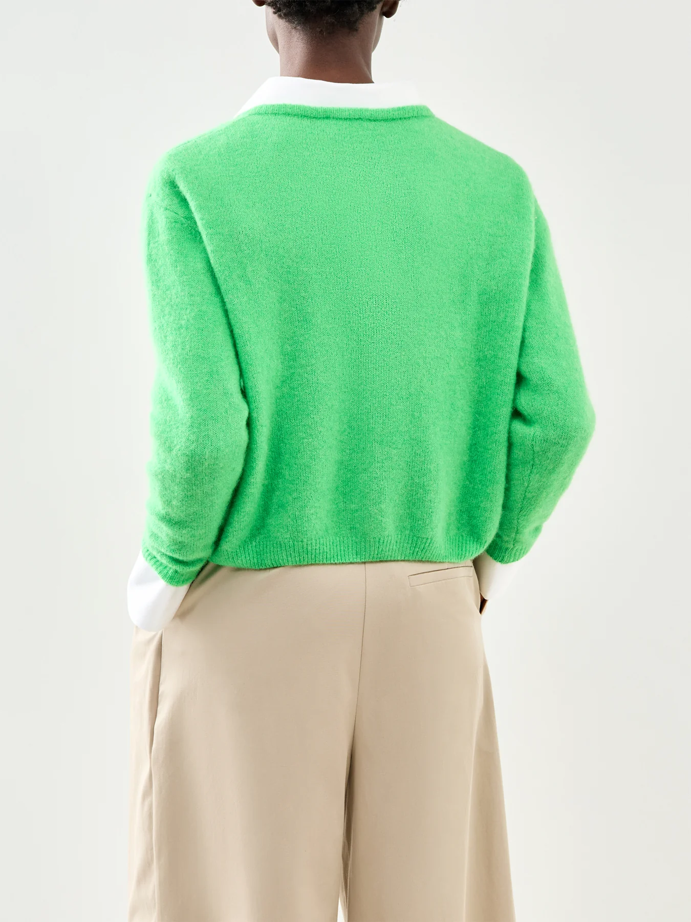 Vitow Knit Cardigan Green - Image 5