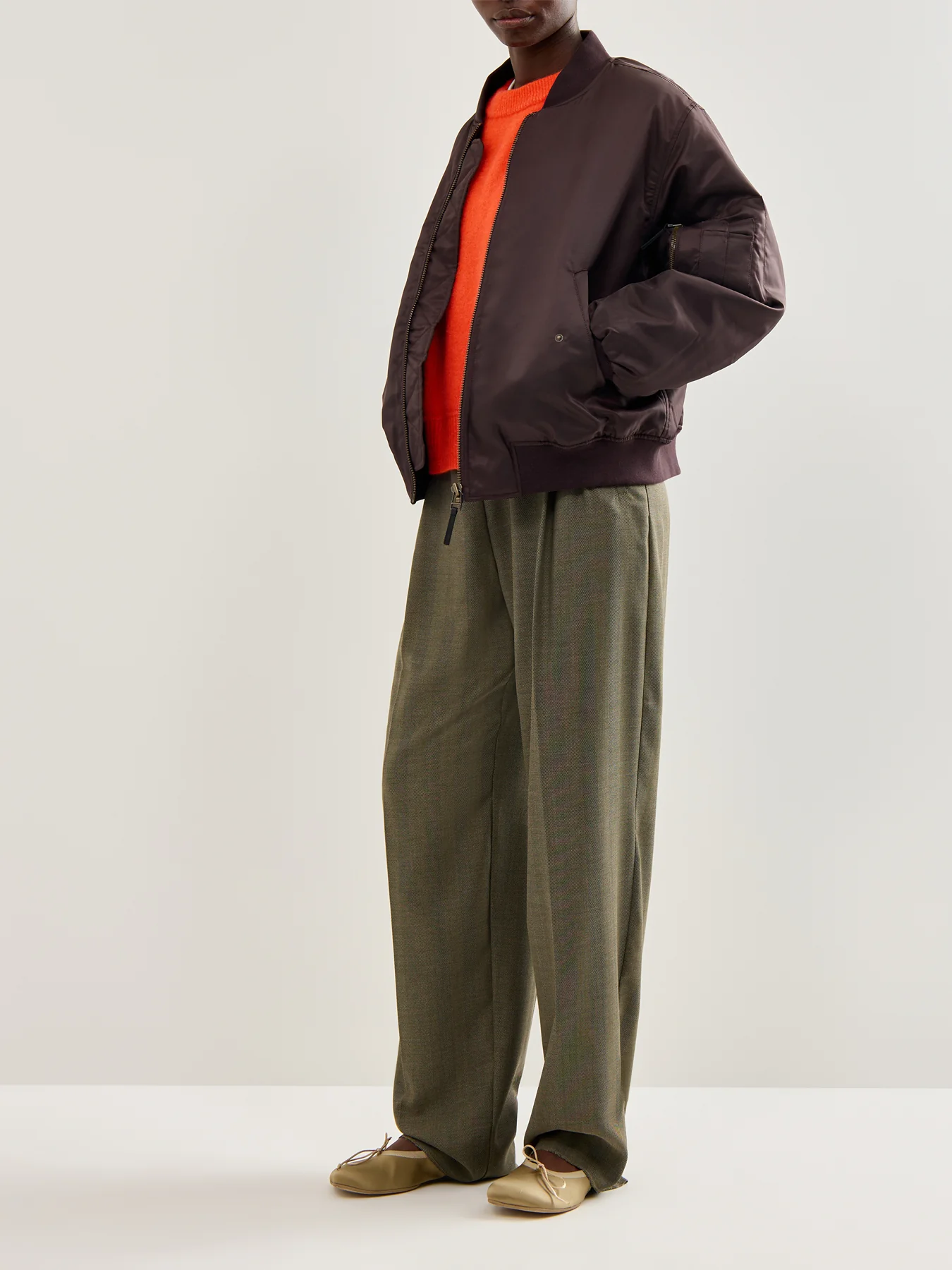 Vitow Wool Jumper Red - Image 2