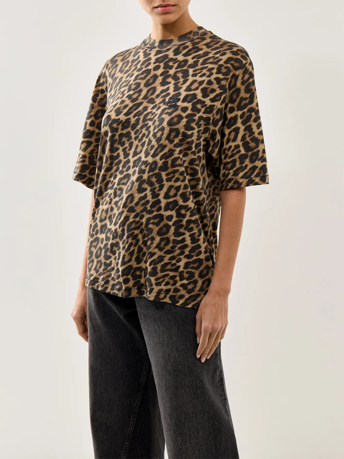 Avi Tee Black And Brown Leopard - Image 4