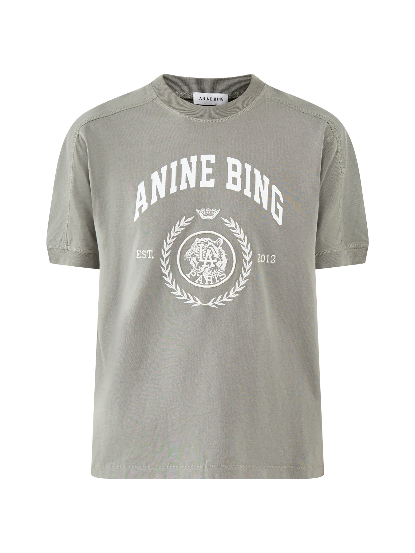 Jaylin Collegiate T Shirt Grey