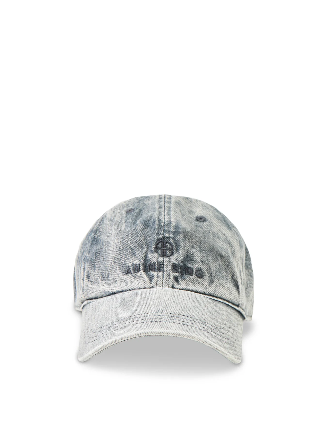 Leopard Print Baseball Cap Grey