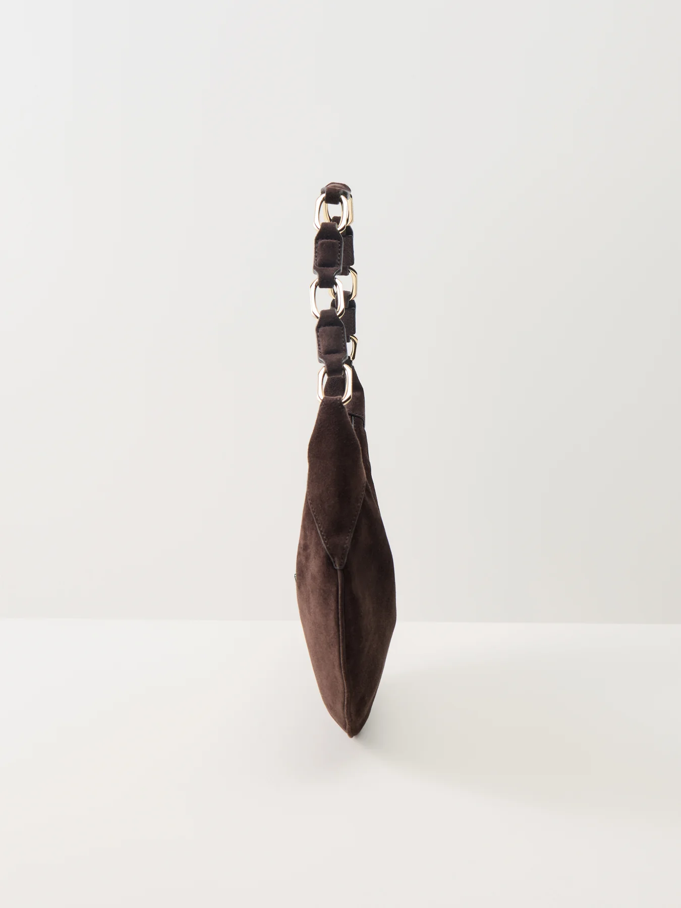 Kate Hobo Bag Suede Dark Brown - Image 4
