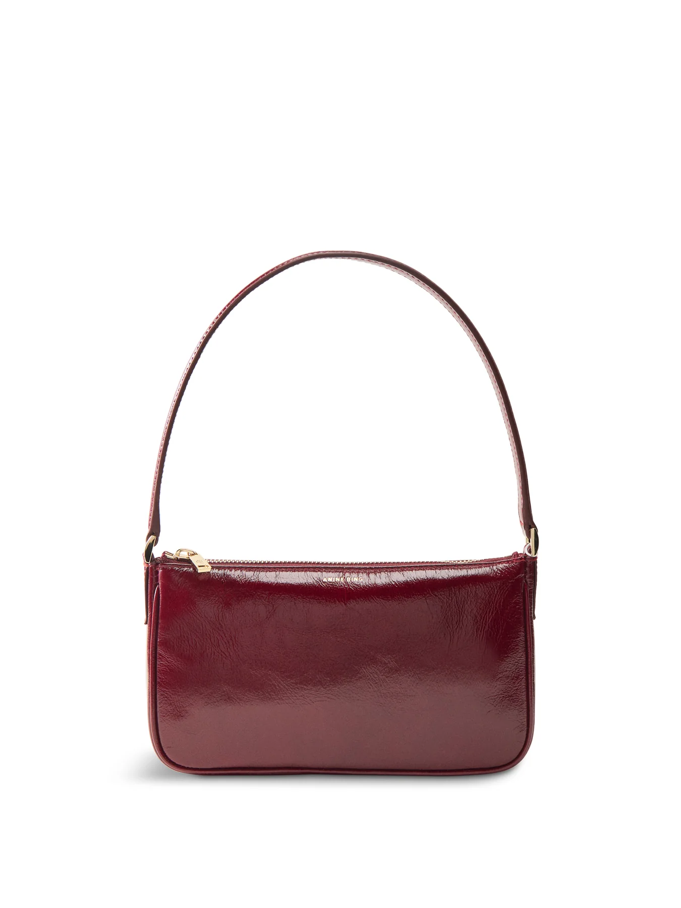 Mini Elly Patent Bag Burgundy
