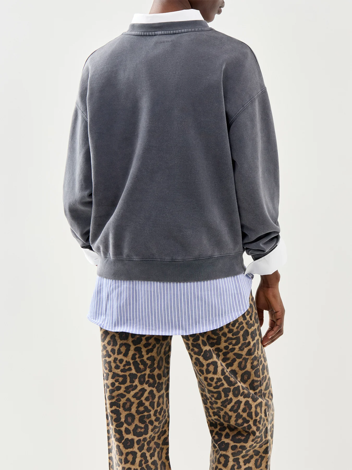 Spencer Eagle Sweatshirt Black - Image 5