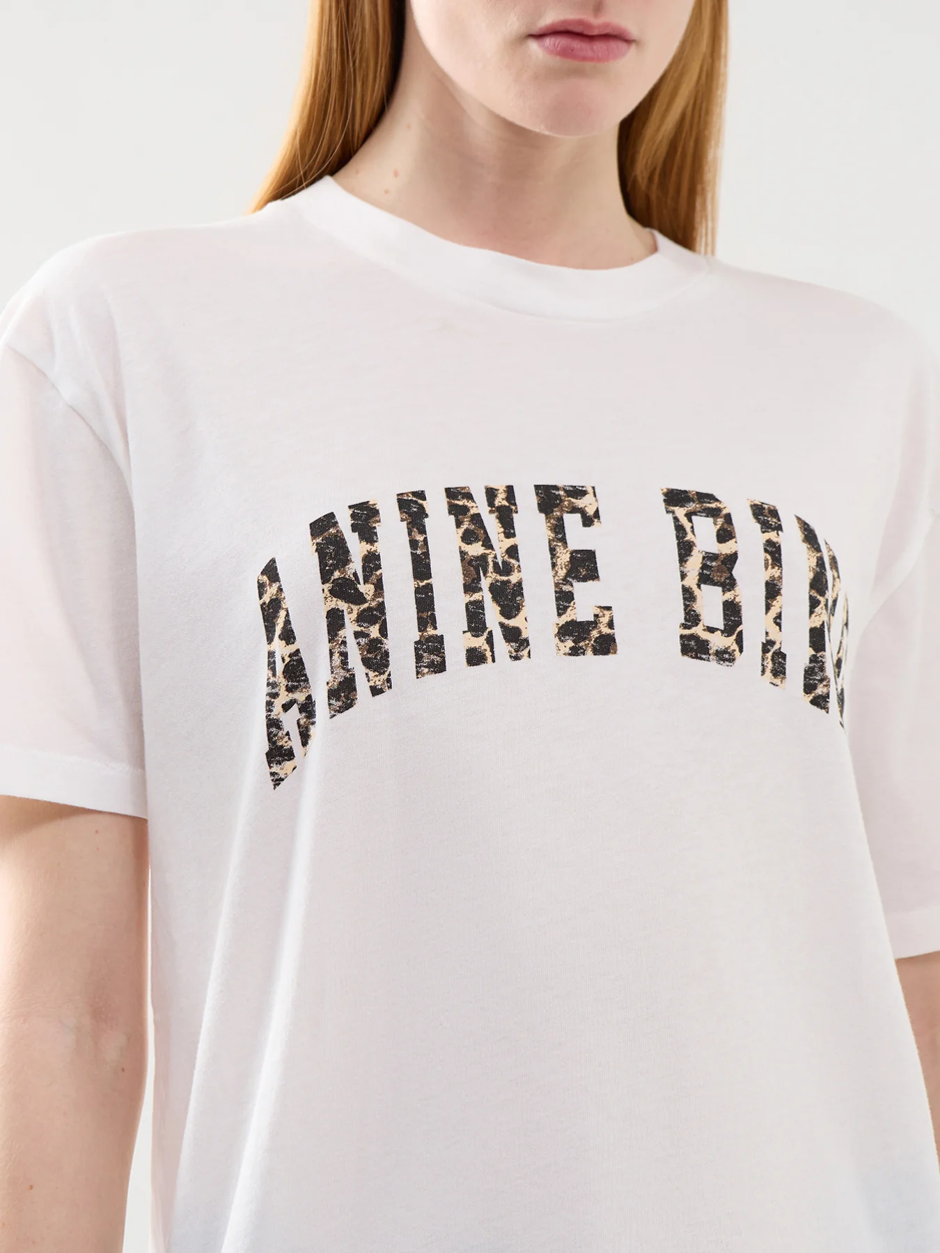 Walker Tee Anine Bing Leopard Cream - Image 3