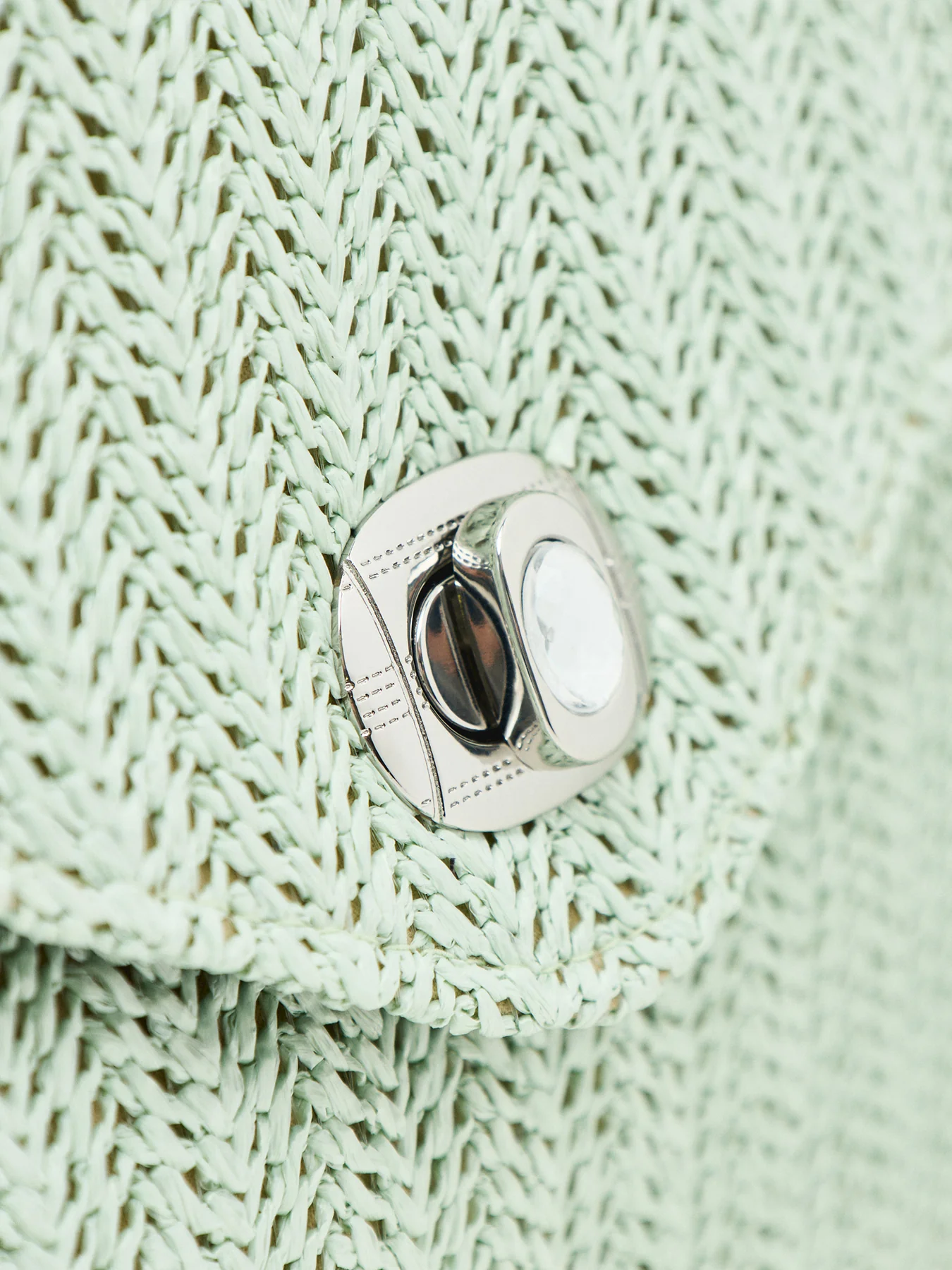 Raffia Clutch Bag - Image 4