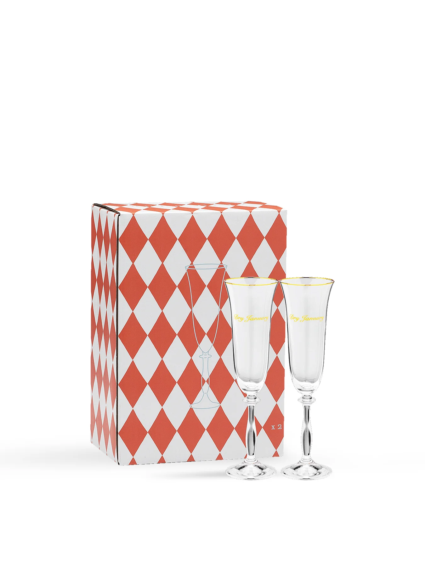 Dry January Champagne Flute Set (2) - Image 4