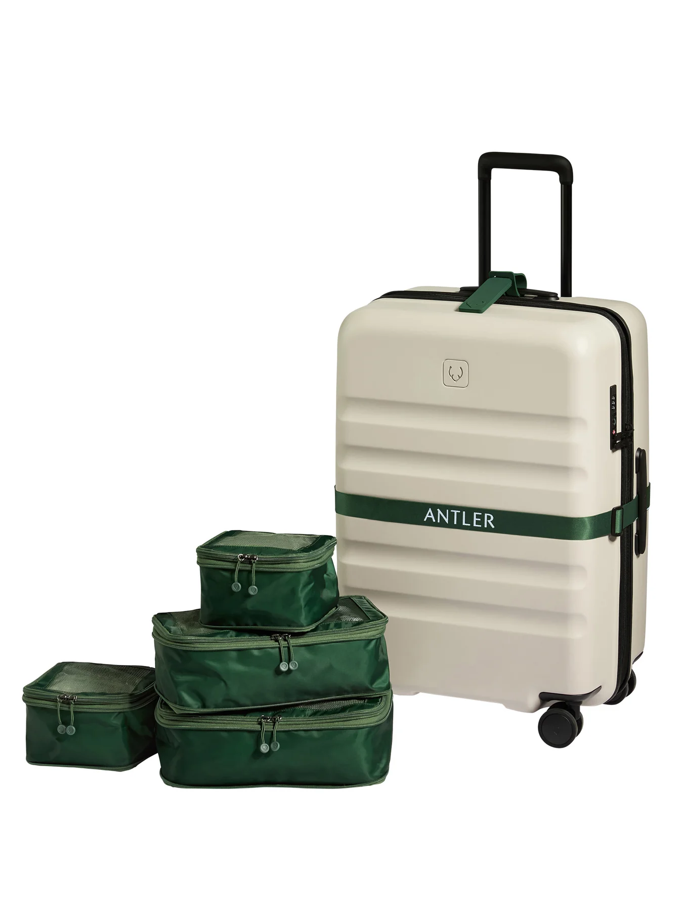 Green 4 Pack Chelsea Packing Cubes - Image 4