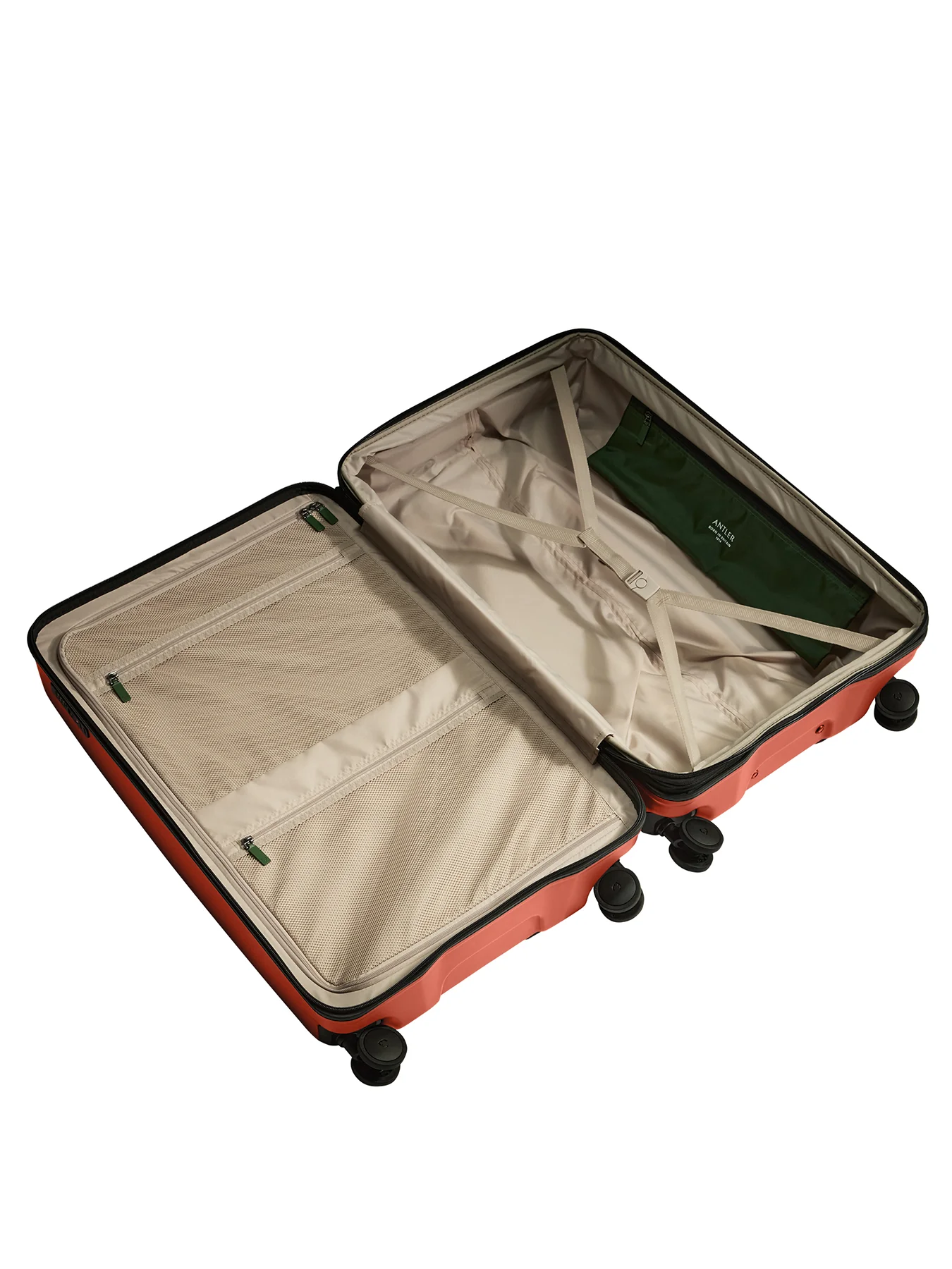 Icon Stripe Large Expandable Suitcase Red 81cm - Image 4