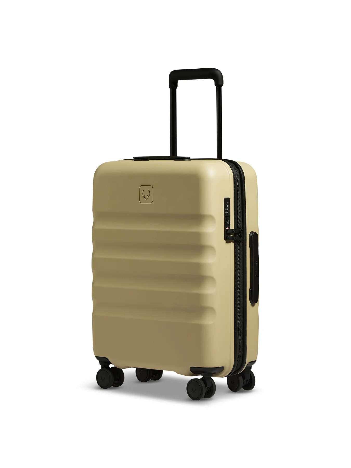 Yellow Icon Stripe Spin Suitcase 55cm - Image 3
