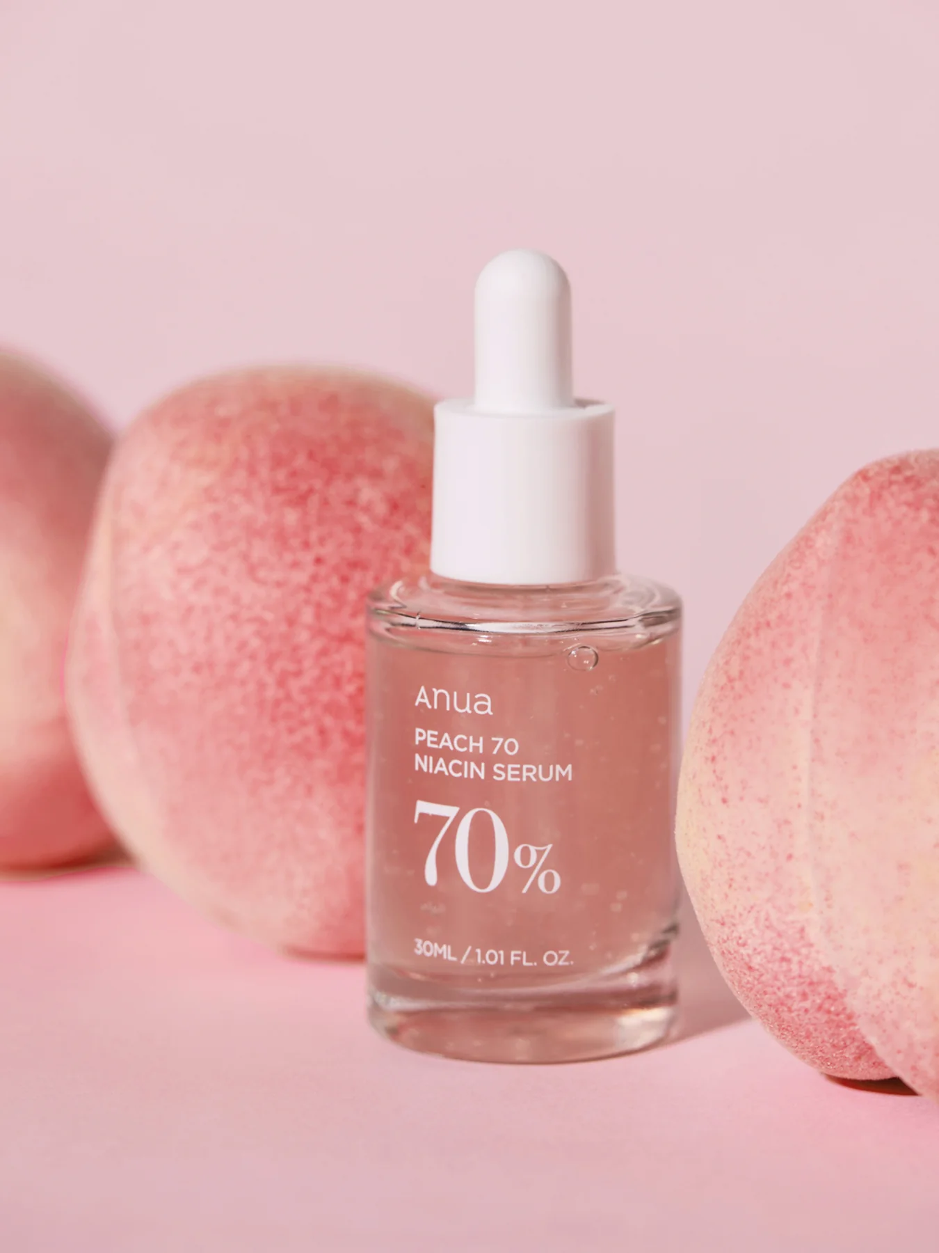 Peach 70% Niacinamide Brightening Serum 30ml - Image 2
