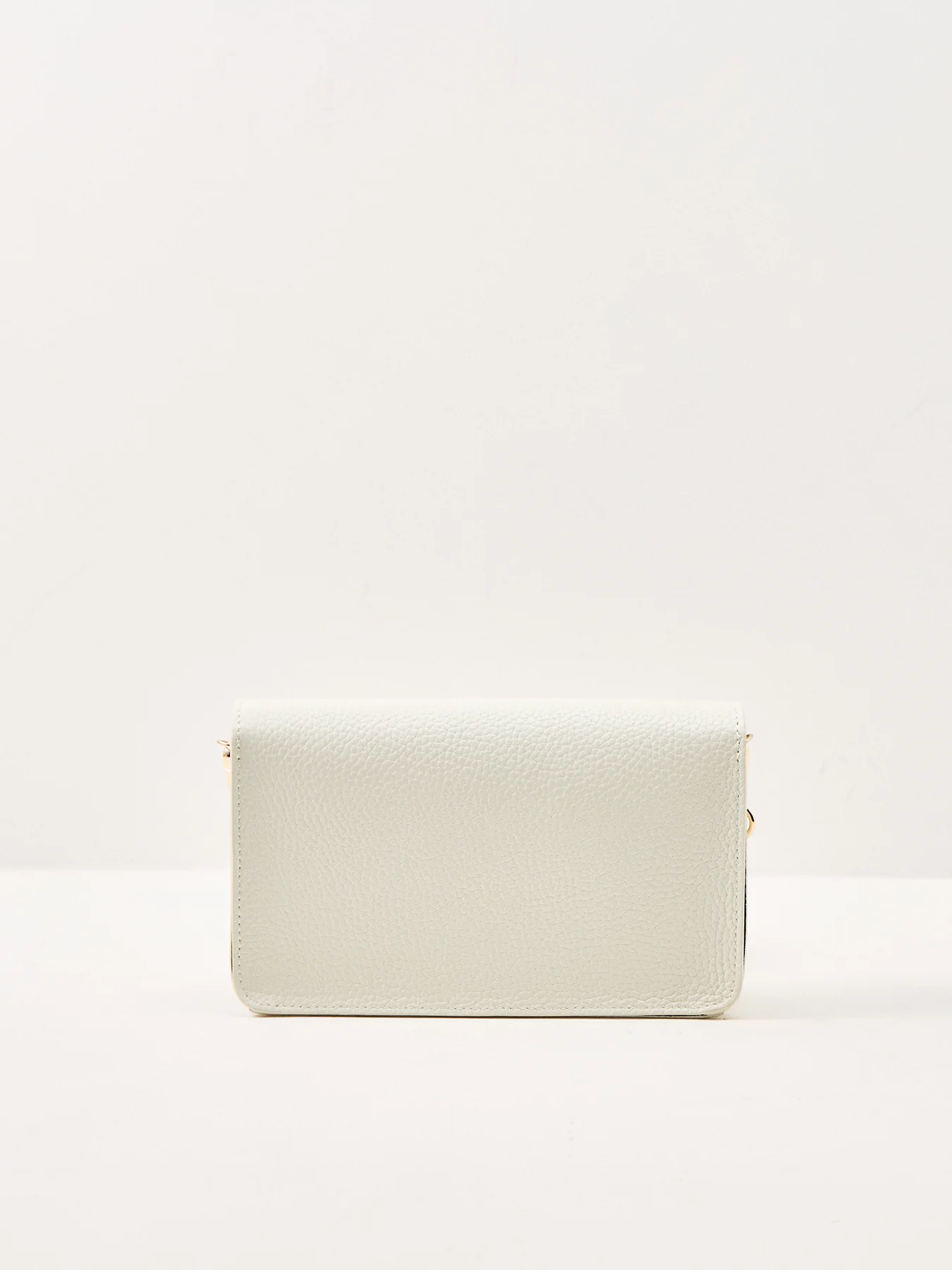 Mila Leather Phone Bag Buttermilk - Image 3
