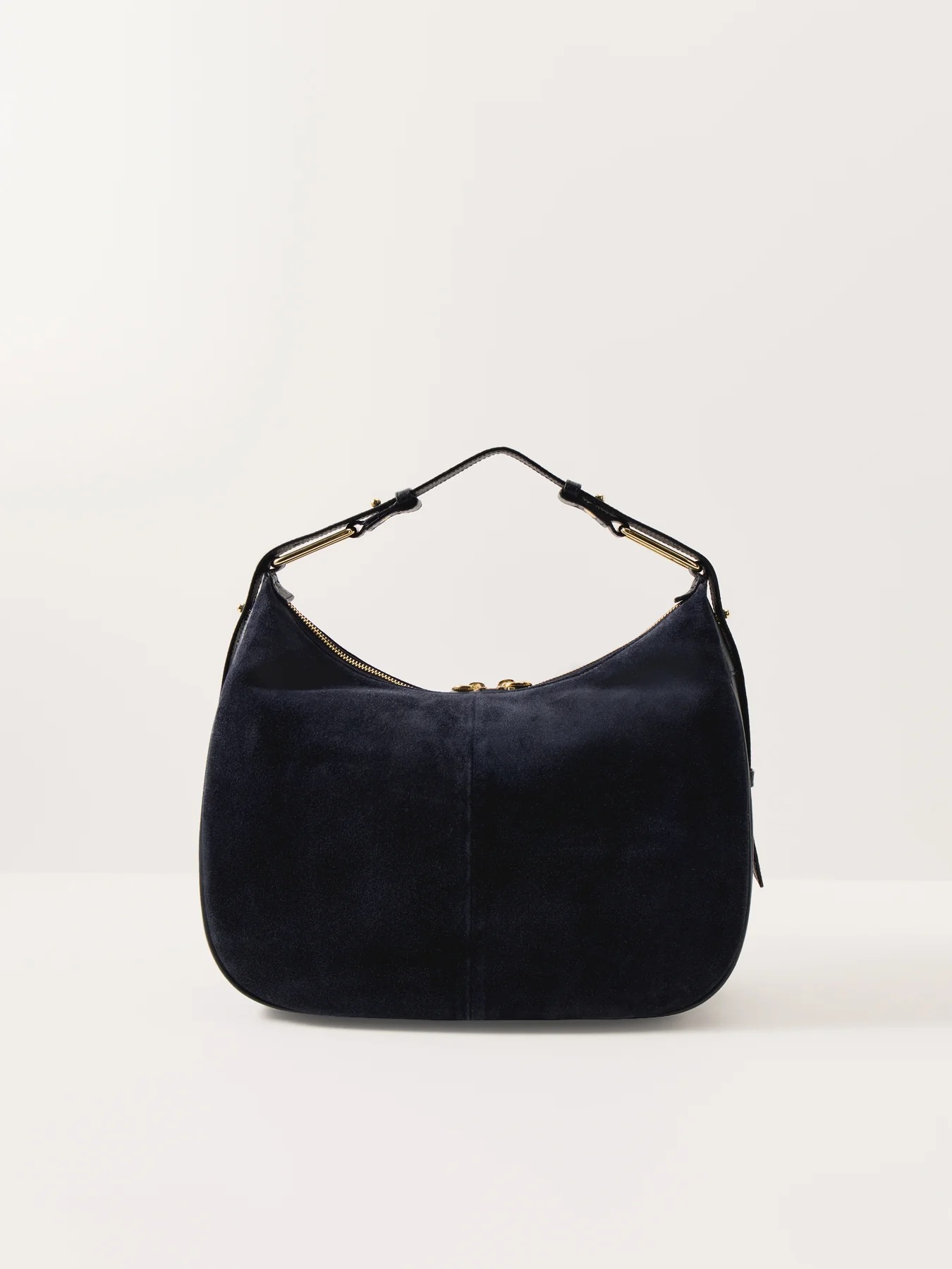 Charlie Suede Bag Navy - Image 3