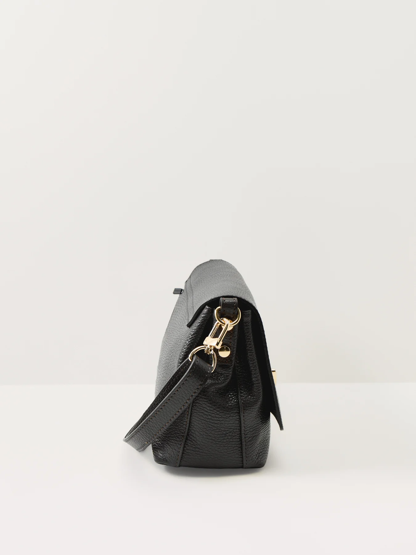 Maisie Maxi Leather Bag Black - Image 4