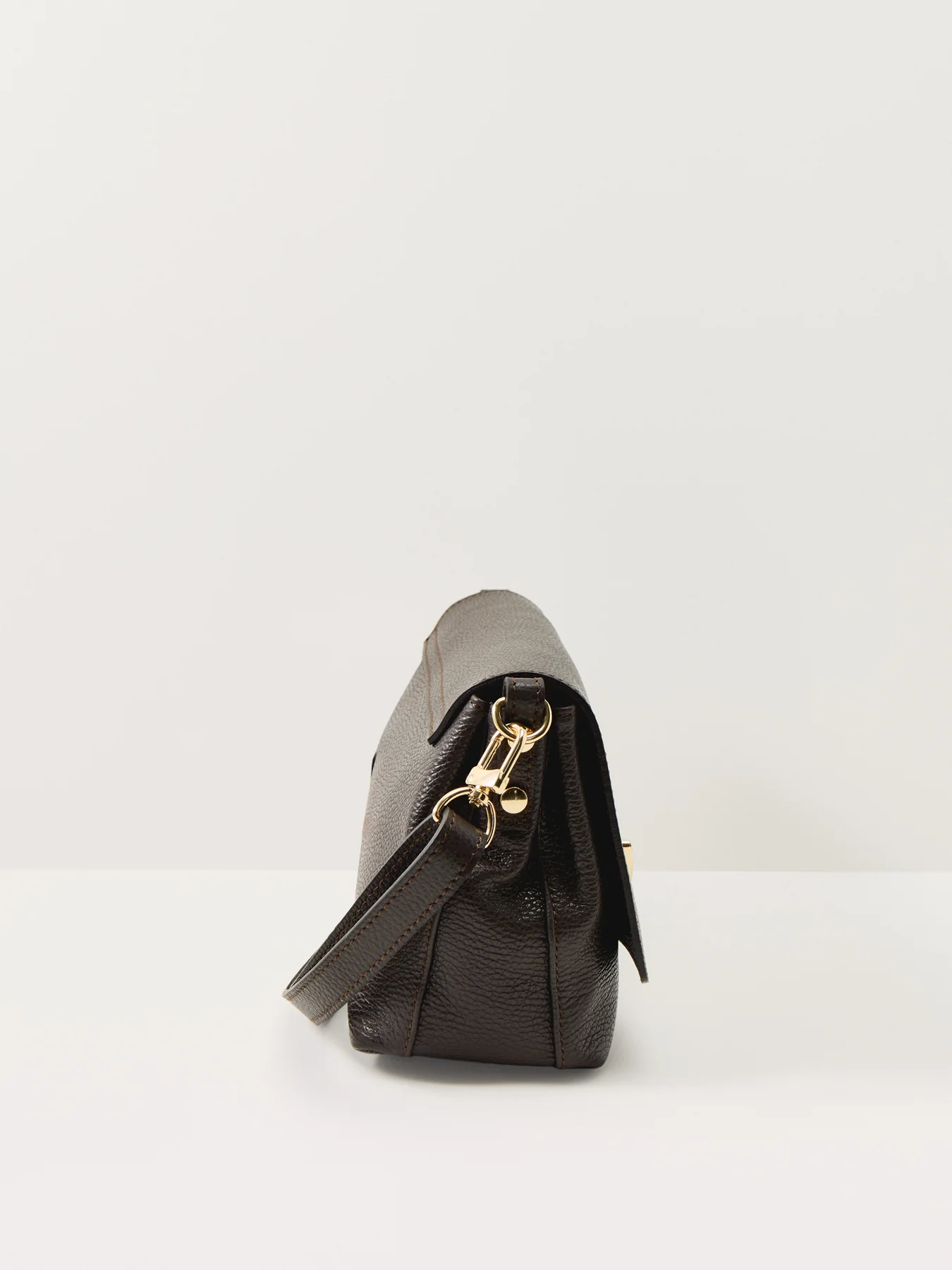 Maisie Maxi Leather Bag Brown - Image 4