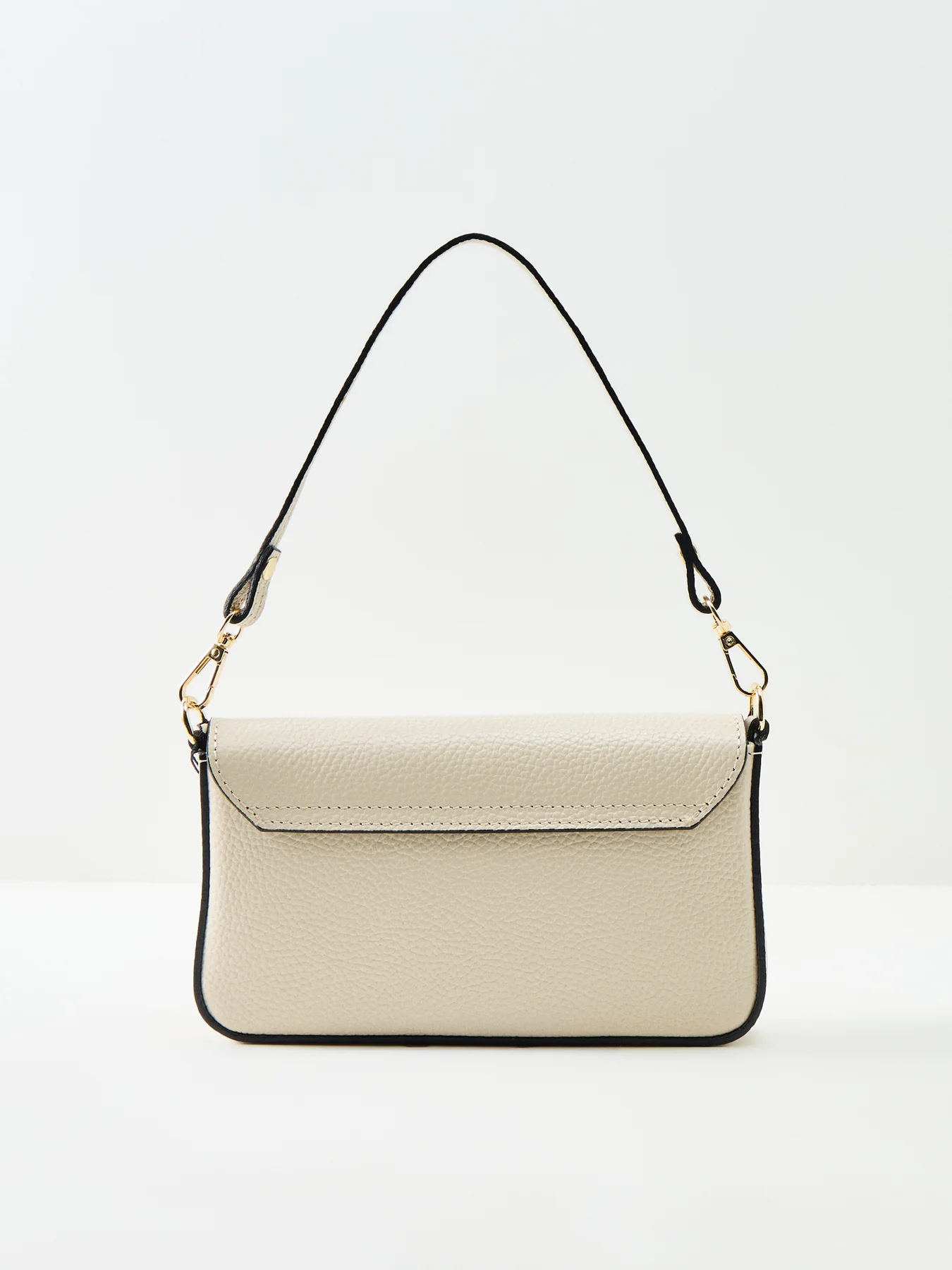 Munro Leather Bag Grey - Image 3