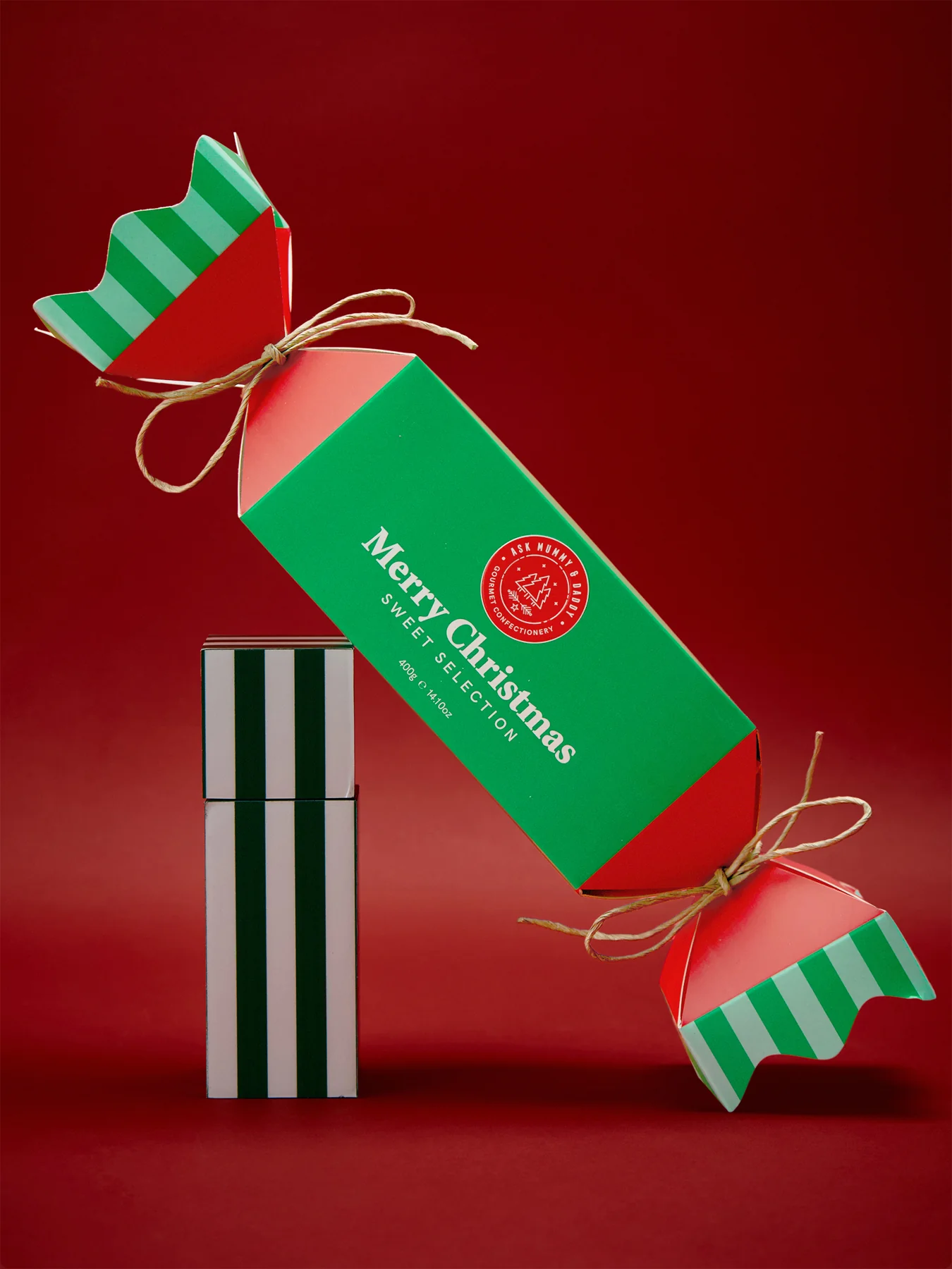 Giant Christmas Cracker Sweets 400g - Image 2