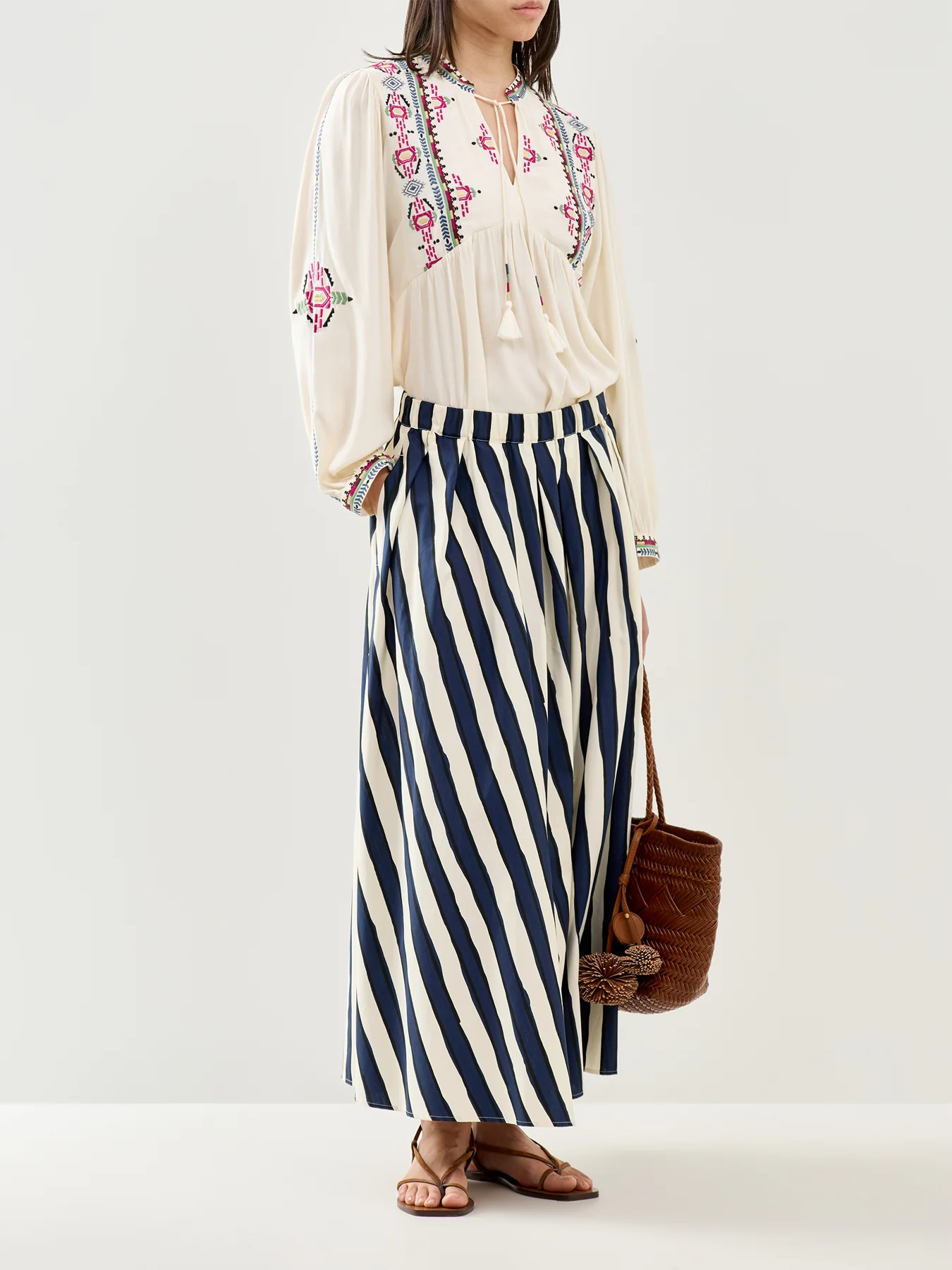 Tilt Blouse Cream - Image 2