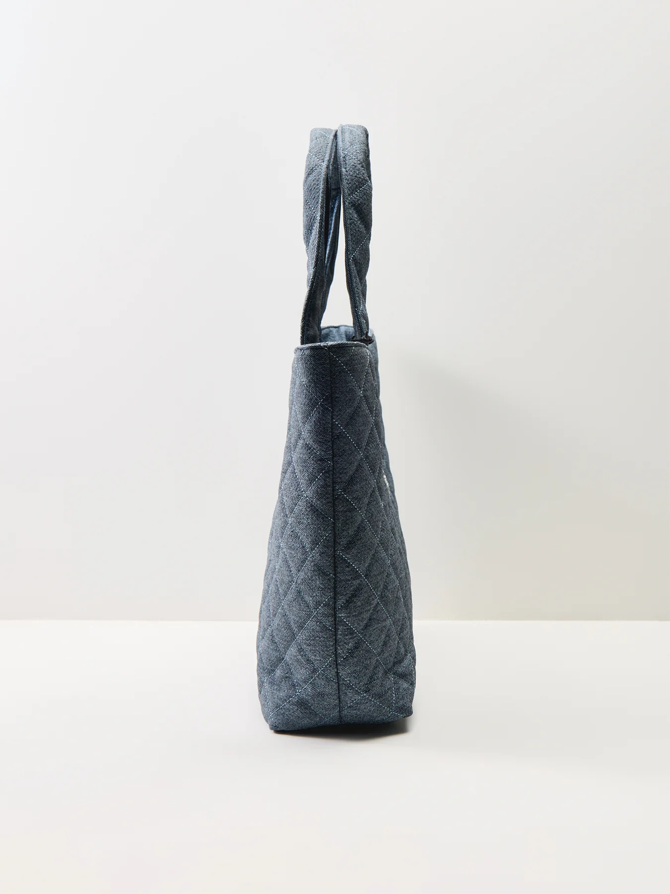 Denim Battersea Tote Bag Blue - Image 4