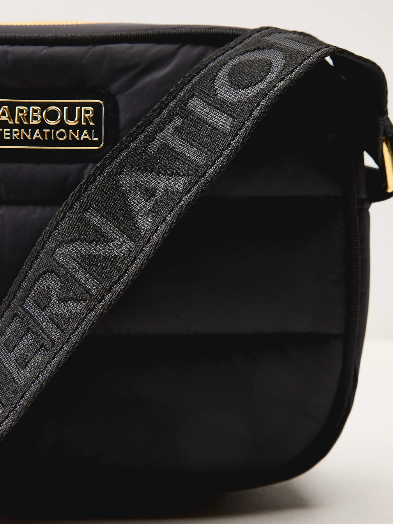 B.Intl Monaco Quilt Crossbody Bag Black - Image 5