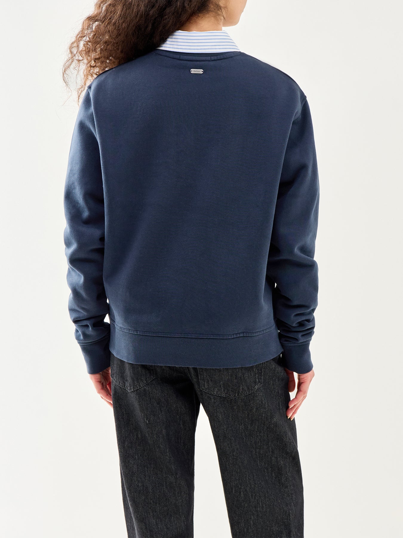 Bede OS Crew Sweatshirt Navy - Image 5