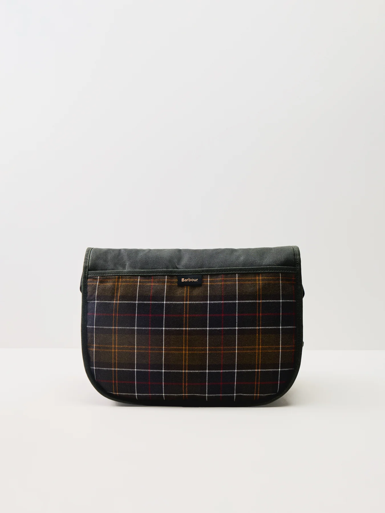Barbour Field Wax Riever Crossbody Bag Sage - Image 3