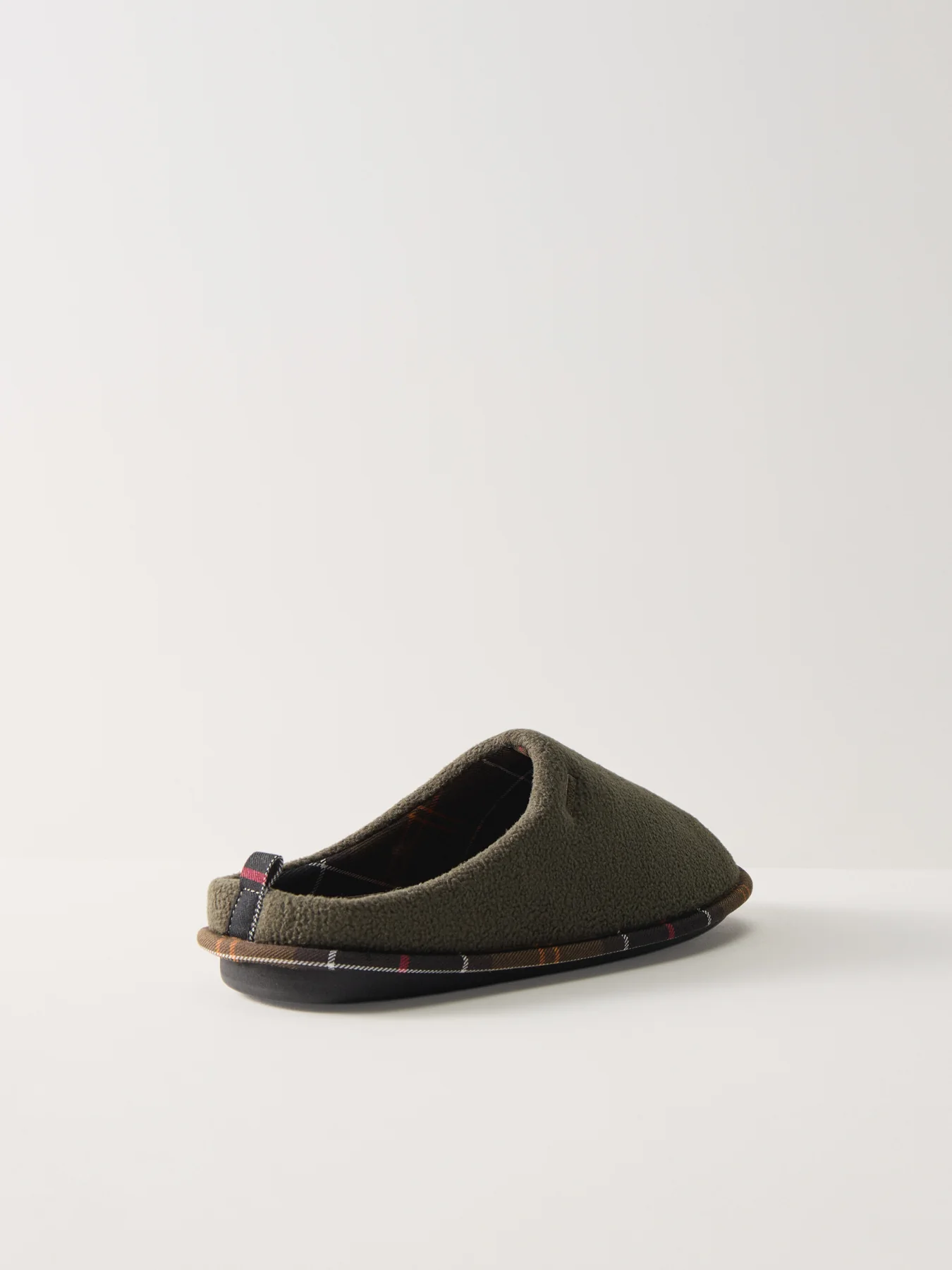Barbour Hexham Slippers Olive - Image 2