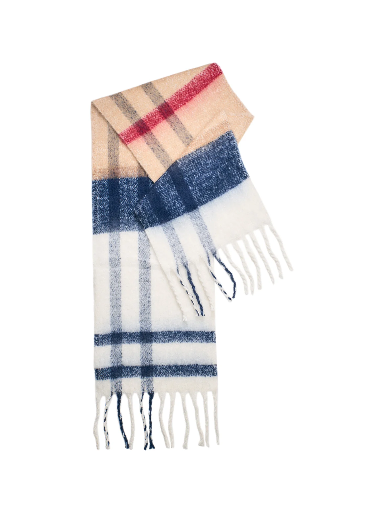 Isla Tartan Boucle Scarf