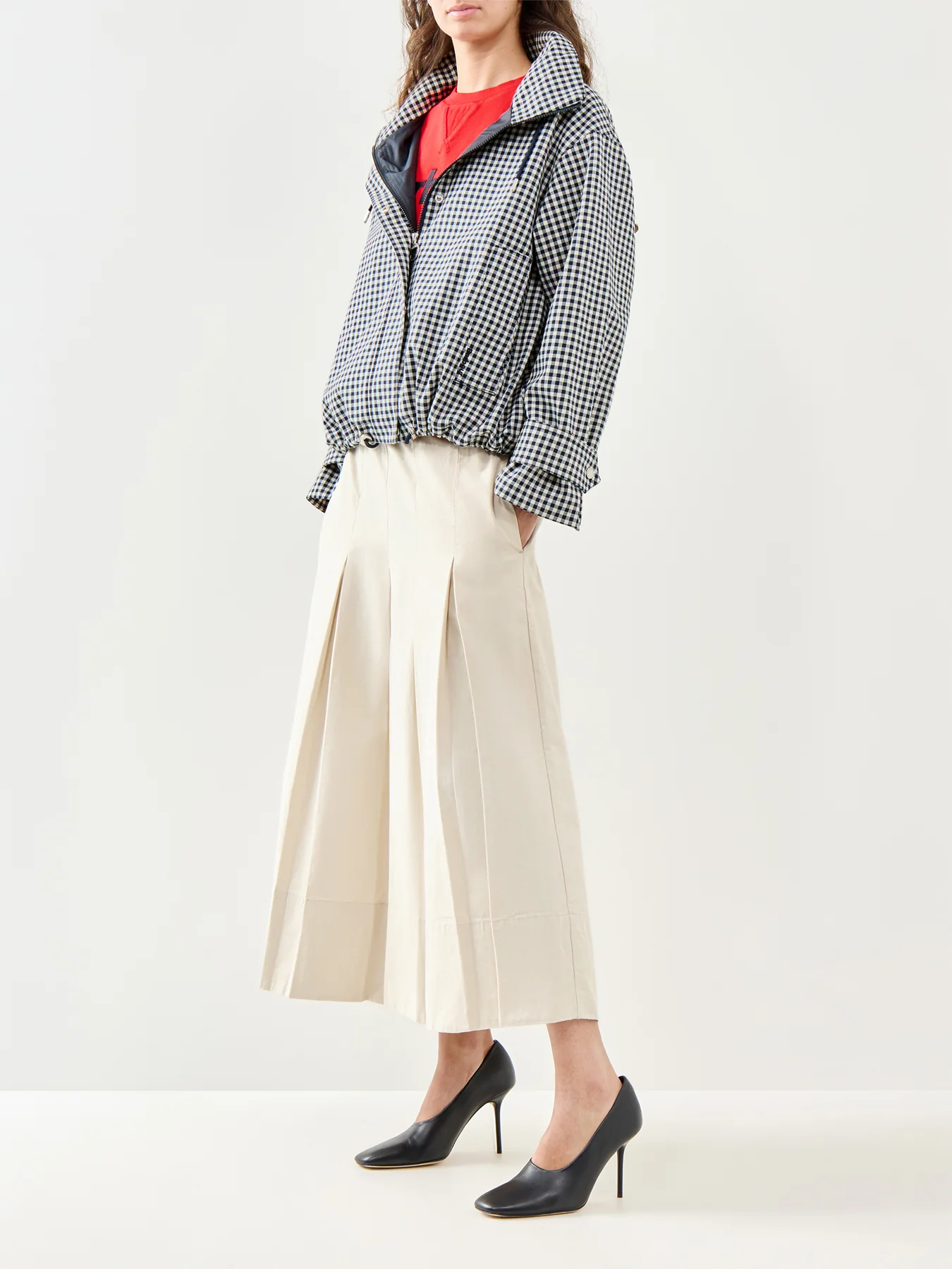 Kirby Midi Skirt Cream - Image 2