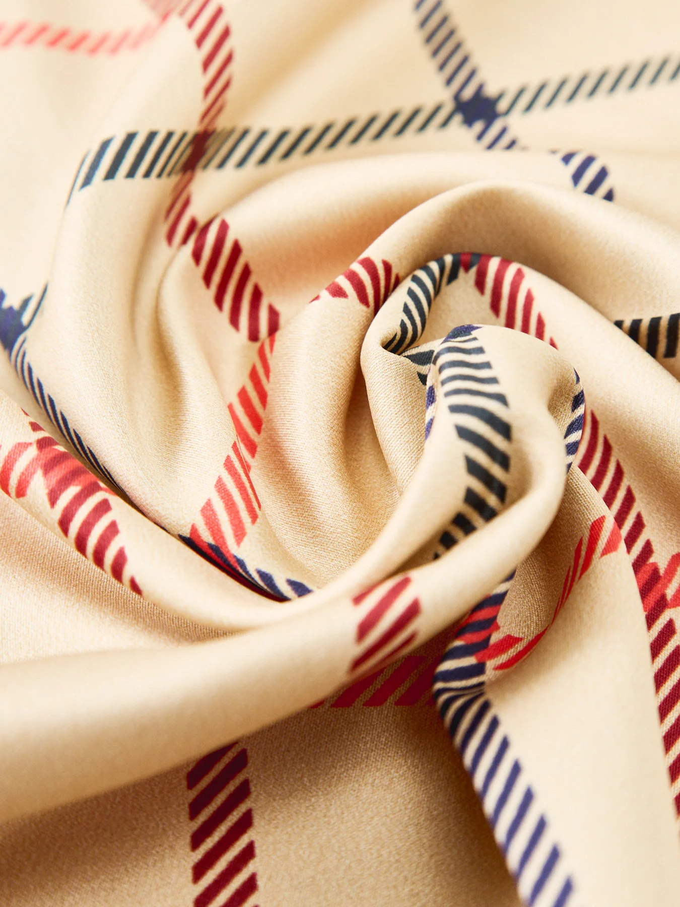 Mackworth Head and Neck Scarf Beige - Image 4