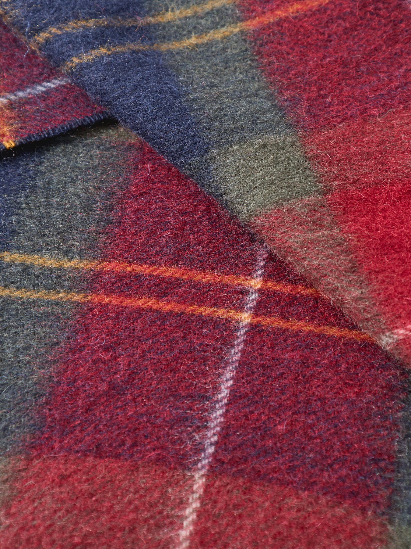 Barbour Tartan Scarf Winterberry Tartan - Image 3