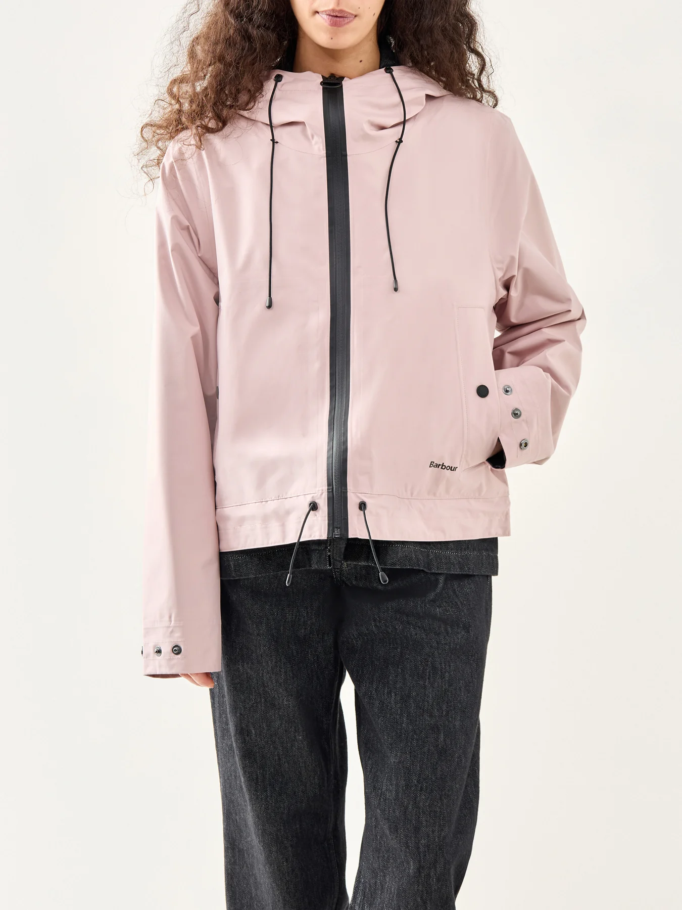 Thorpe Waterproof Jacket Pink - Image 4