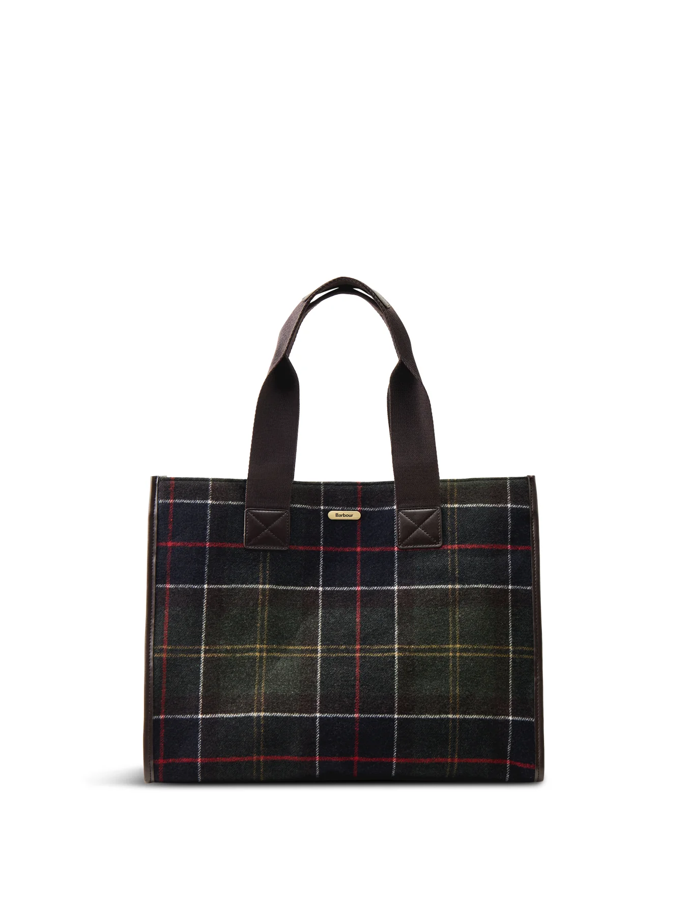 Turnberry Tartan Canvas Tote Bag Multi