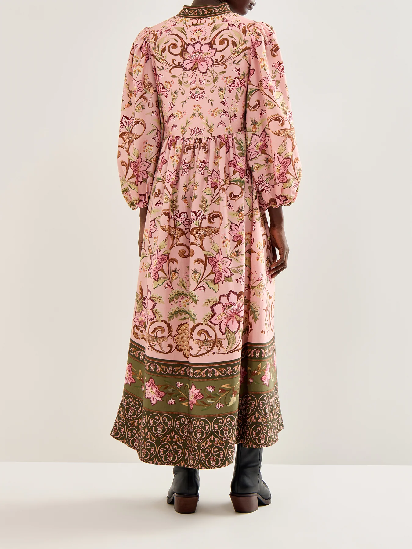 Alice Maxi Dress Tropical Print - Image 5