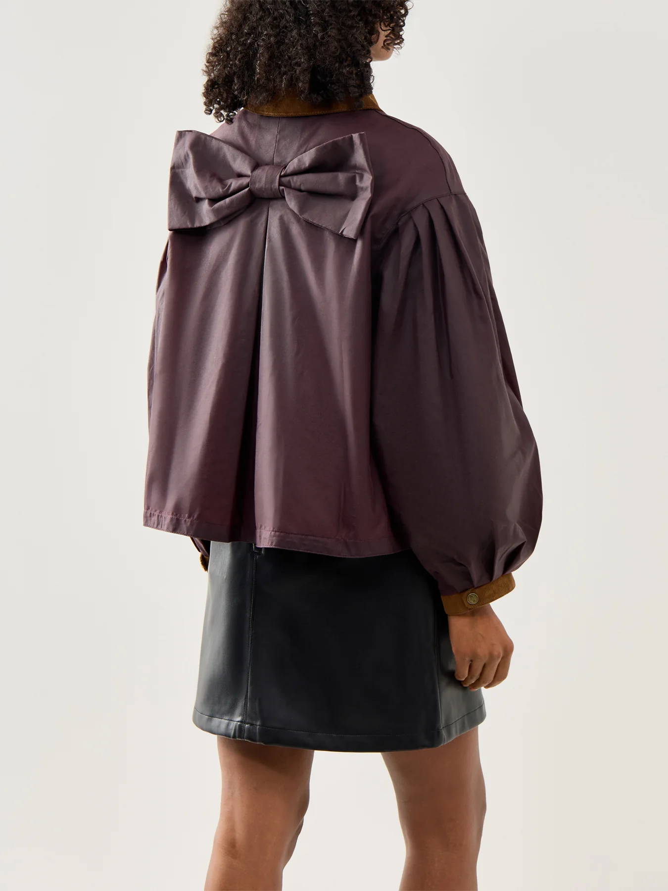 Womens Barbour X Farm Rio Thais Wax Jacket - Image 5