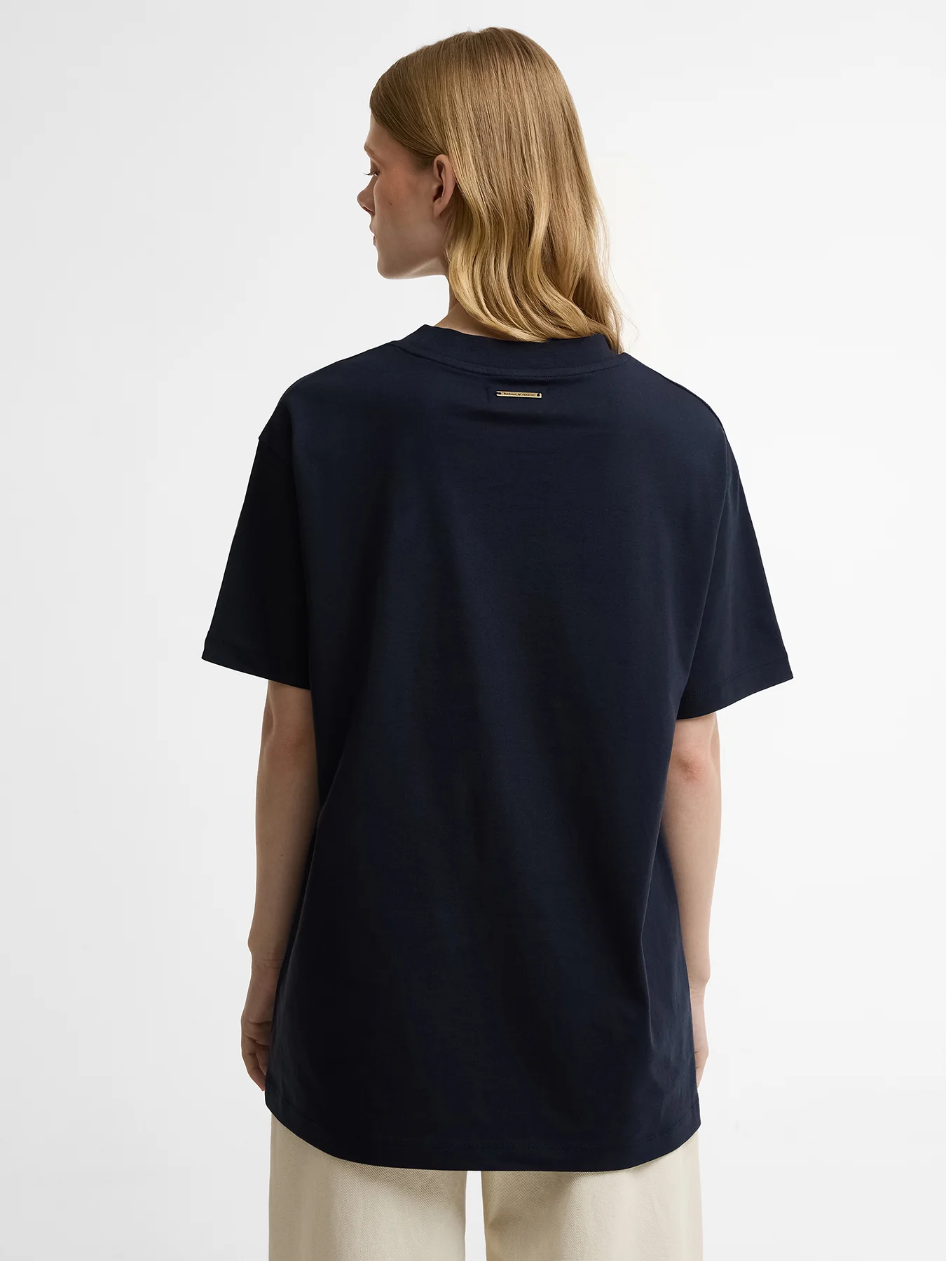 Barbour x Farm Rio Wild Flower T-Shirt Navy - Image 5