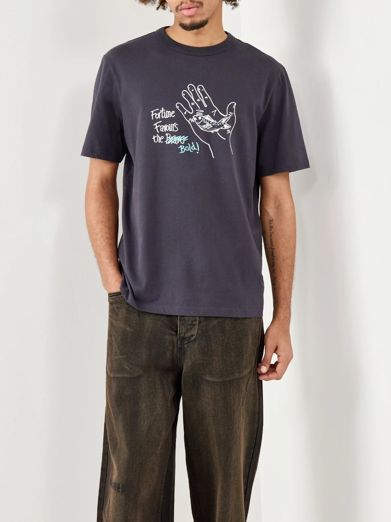 Paul Smith Loves Barbour Fortune Graphic T-Shirt - Image 4